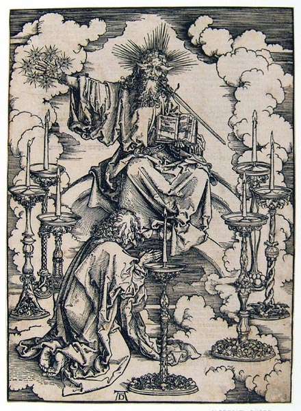 Dürer Albrecht - La Visione dei sette candelabri (dalla serie: l' Apocalisse)